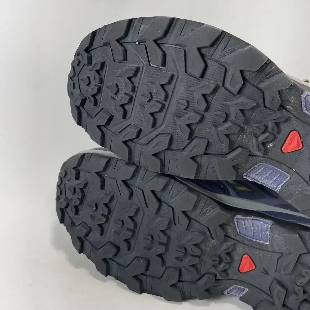 Salomon X Ultra 3 Mid GTX Womens Size 9 Blue Waterproof Hiking Boots Gore-Tex